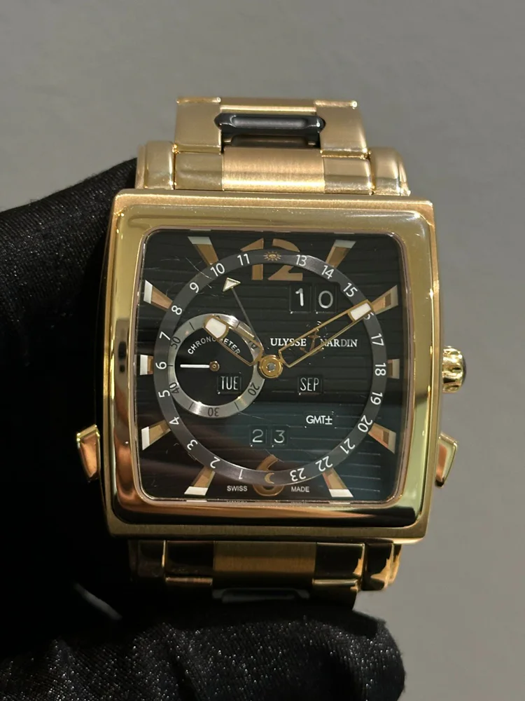 Ulysse Nardin Quadrato Dual Time Perpetual 326-90/69